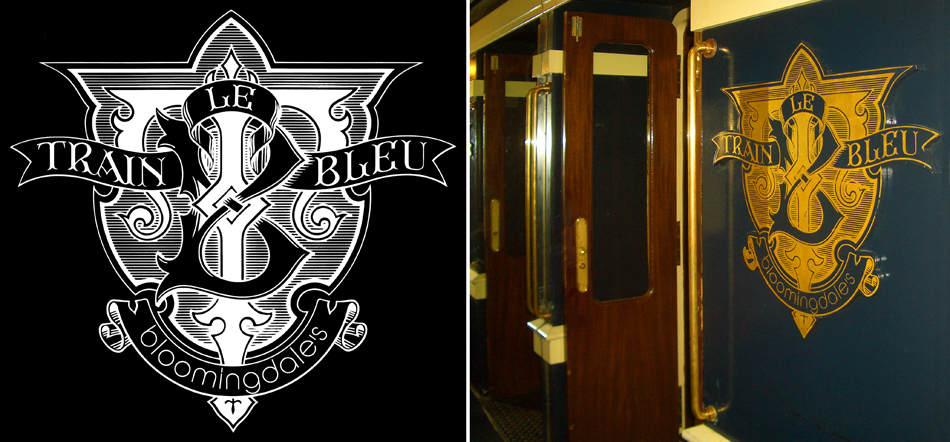 Le Train Bleu Monogram