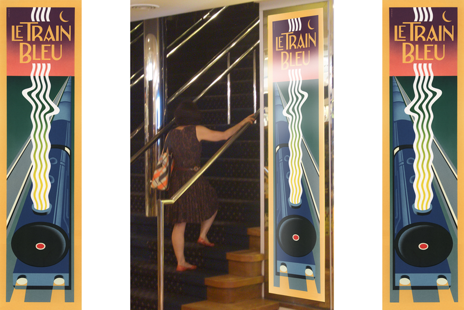 Le TrainBleu Stairway